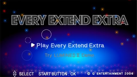 Every Extend Extra screenshot 3 for PSP